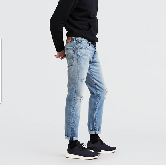 Levi's Hi-Ball Roll Jean's Light Blue NWT - Picture 1 of 8